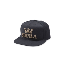 Supra ABOVE SNAP Hats Black/Dark Olive | AU-55561